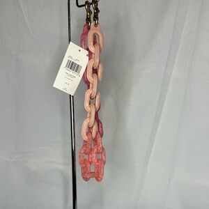 Coach Resin Chain Strap in multi pink